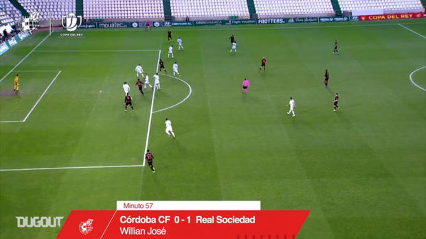 Willian José’s brace vs Córdoba